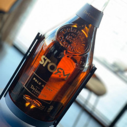 Gravure sur verre pour Cognac Delamain. Une r&eacute;alisation MSV