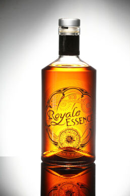 Une réalisation MSV : gravure sur cristal Royale Essence