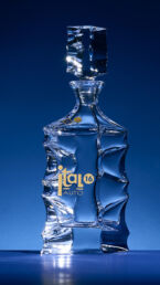 Gravure carafe Italo16, concession auto. Une réalisation MSV.